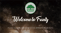 Desktop Screenshot of frantznursery.com
